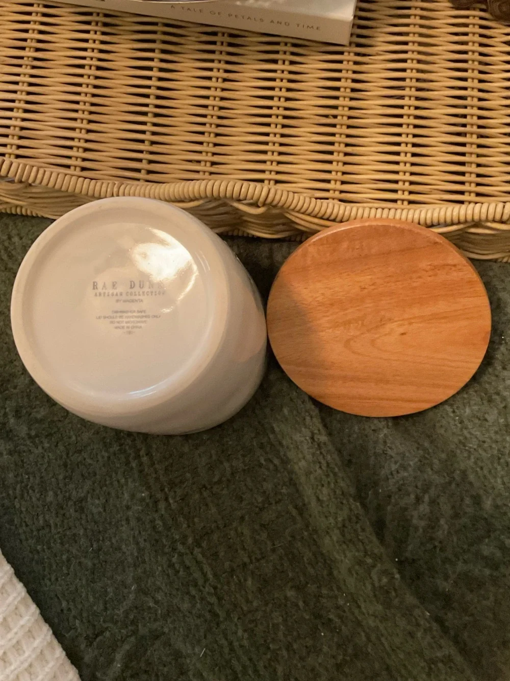 Rae Dunn Marshmallow Canister / Cellar